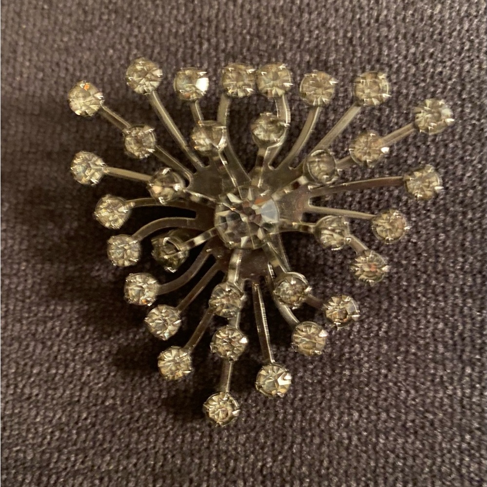 Vintage Triangle Shape Brooch